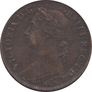 1886 FARTHING ( GF ) - Farthing - Cambridgeshire Coins