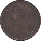 1886 FARTHING ( GF ) - Farthing - Cambridgeshire Coins