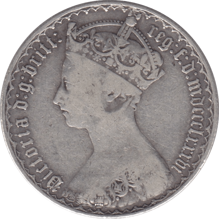 1886 FLORIN ( FINE ) - FLORIN - Cambridgeshire Coins