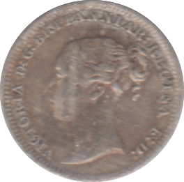 1886 MAUNDY ONE PENNY ( GVF ) - Maundy Coins - Cambridgeshire Coins