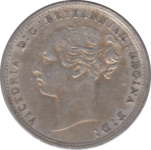 1886 MAUNDY THREEPENCE ( AUNC ) - Maundy Coins - Cambridgeshire Coins