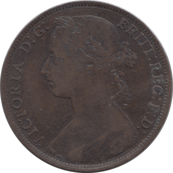 1886 PENNY ( GF ) 8 - Penny - Cambridgeshire Coins