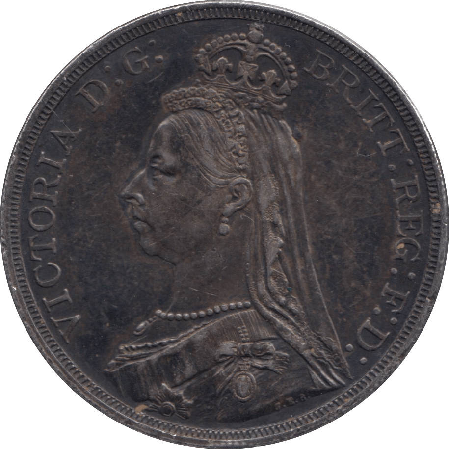 1887 CROWN ( EF ) - Crown - Cambridgeshire Coins