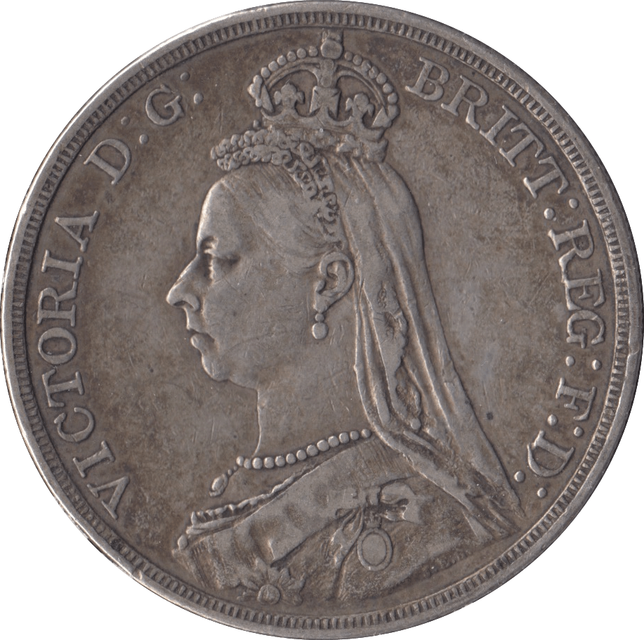 1887 CROWN ( GF ) - Crown - Cambridgeshire Coins