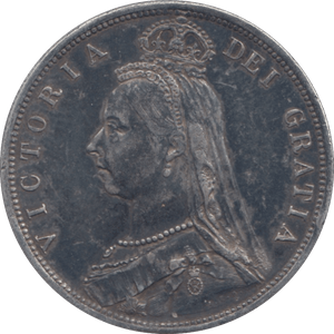 1887 HALFCROWN ( EF ) 3 - Halfcrown - Cambridgeshire Coins