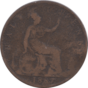 1887 HALFPENNY ( FAIR ) - Halfpenny - Cambridgeshire Coins