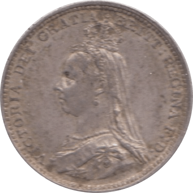 1887 MAUNDY THREEPENCE ( AUNC ) 1 - Maundy Coins - Cambridgeshire Coins