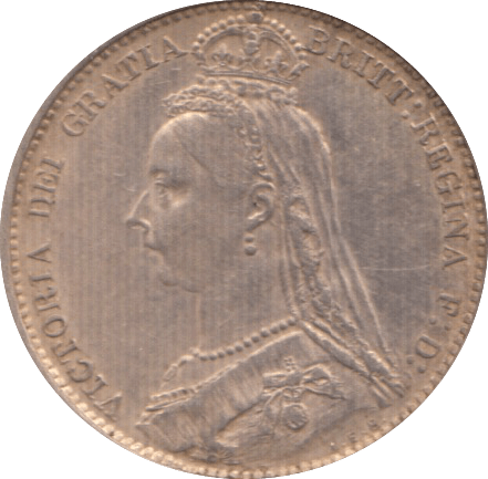 1887 SIXPENCE ( EF ) 4 - Sixpence - Cambridgeshire Coins