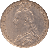 1887 SIXPENCE ( EF ) 4 - Sixpence - Cambridgeshire Coins