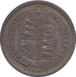 1887 SIXPENCE ( EF ) 5 - Sixpence - Cambridgeshire Coins