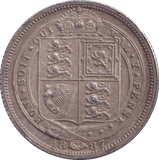 1887 SIXPENCE ( EF ) - Sixpence - Cambridgeshire Coins