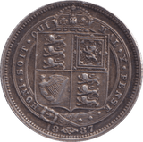 1887 SIXPENCE ( GVF ) - Sixpence - Cambridgeshire Coins