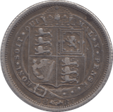 1887 SIXPENCE ( GVF ) - Sixpence - Cambridgeshire Coins