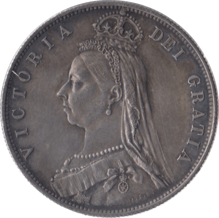 1888 HALFCROWN ( EF ) - HALFCROWN - Cambridgeshire Coins