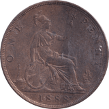 1888 PENNY ( UNC ) - Penny - Cambridgeshire Coins