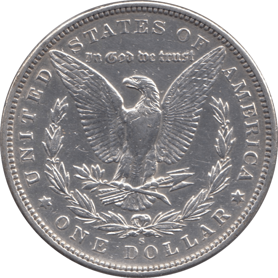 1888 SILVER MORGAN DOLLAR SAN FRANCISCO MINT - SILVER WORLD COINS - Cambridgeshire Coins