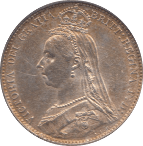 1888 SIXPENCE ( UNC ) - Sixpence - Cambridgeshire Coins