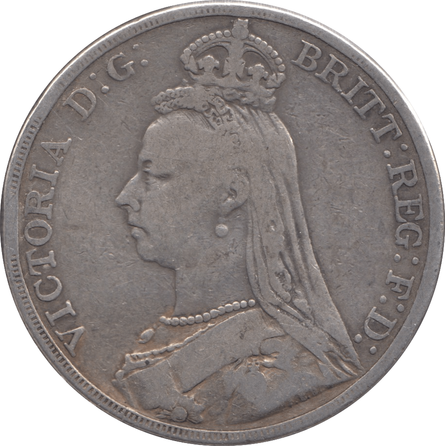 1889 CROWN ( GF ) - Crown - Cambridgeshire Coins