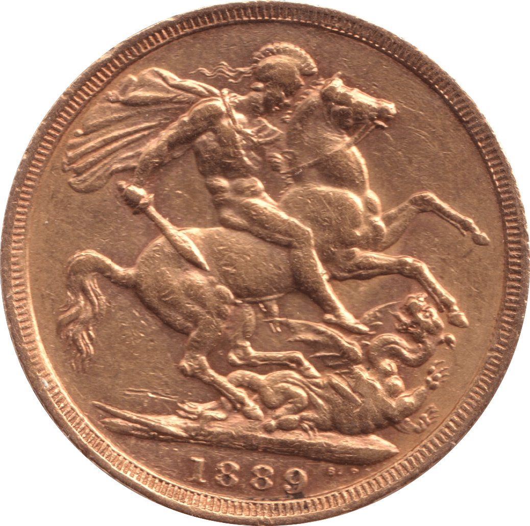 1889 GOLD SOVEREIGN ( EF ) MELBOURNE - Sovereign - Cambridgeshire Coins