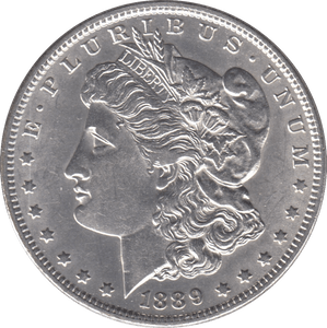 1889 SILVER MORGAN DOLLAR USA NEW ORLEANS MINT - SILVER WORLD COINS - Cambridgeshire Coins