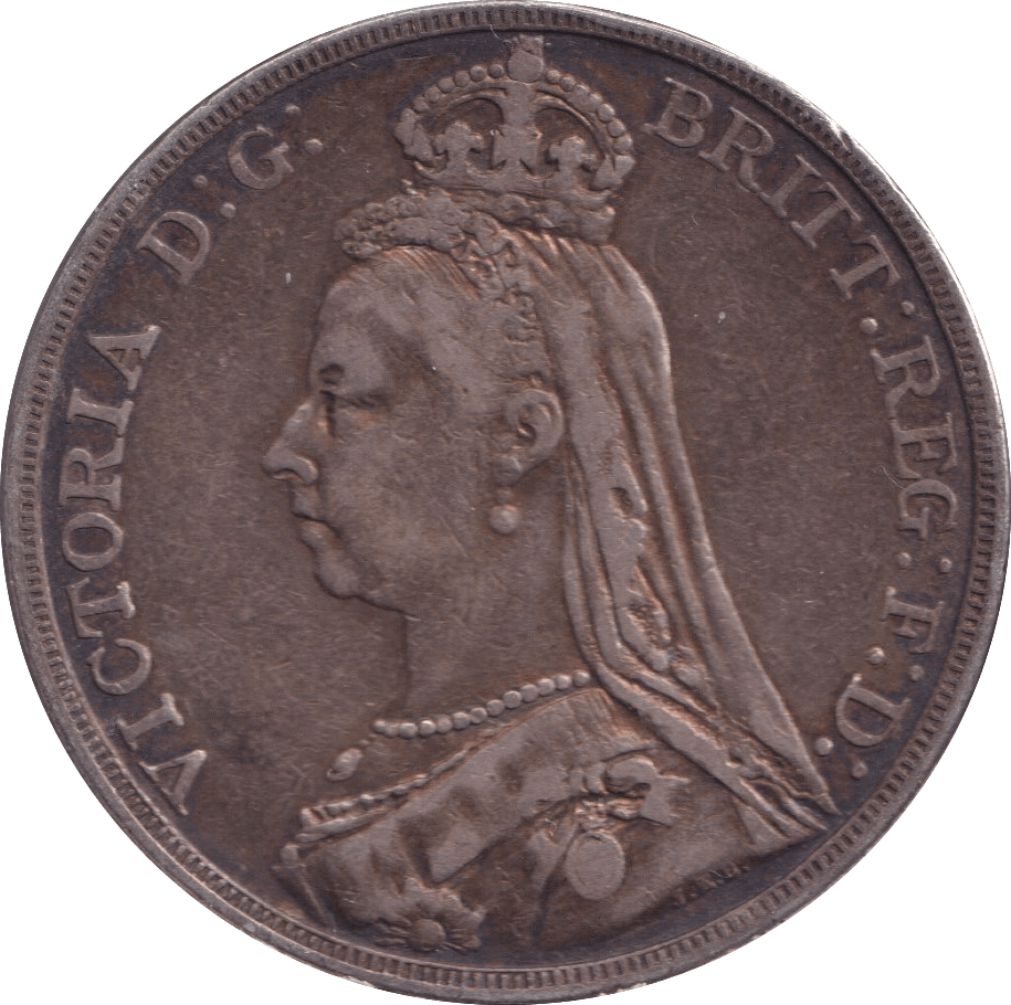 1890 CROWN ( GF ) - Crown - Cambridgeshire Coins