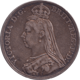 1890 CROWN ( GF ) - Crown - Cambridgeshire Coins