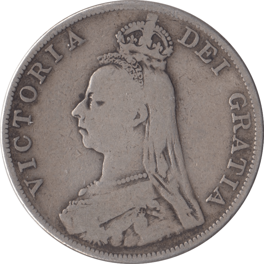 1890 DOUBLE FLORIN ( FINE ) - DOUBLE FLORIN - Cambridgeshire Coins