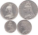 1890 MAUNDY SET VICTORIA - Maundy Set - Cambridgeshire Coins