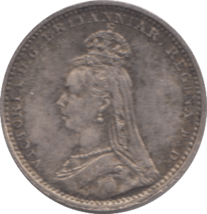 1890 MAUNDY TWOPENCE ( EF ) - Maundy Coins - Cambridgeshire Coins