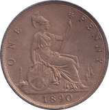 1890 PENNY ( BU ) - Penny - Cambridgeshire Coins