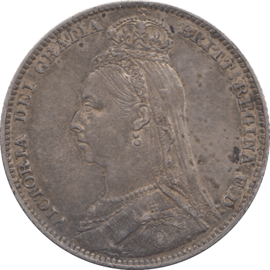 1890 SHILLING ( EF ) 23 - Shilling - Cambridgeshire Coins