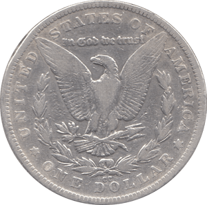 1890 SILVER MORGAN DOLLAR USA CARSON CITY MINT - SILVER WORLD COINS - Cambridgeshire Coins