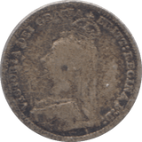 1890 SILVER THREEPENCE ( FINE ) - Threepence - Cambridgeshire Coins