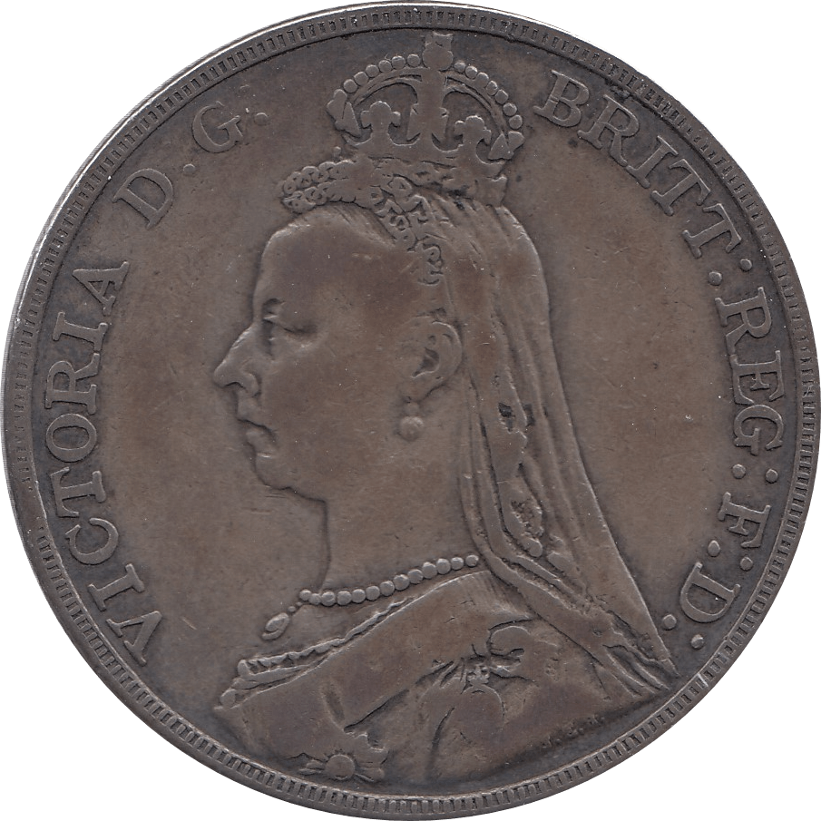 1891 CROWN ( FINE ) - Crown - Cambridgeshire Coins