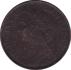 1891 FARTHING ( AEF ) - Farthing - Cambridgeshire Coins