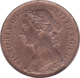 1891 FARTHING ( BU ) - Farthing - Cambridgeshire Coins