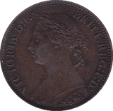 1891 FARTHING ( EF ) - Farthing - Cambridgeshire Coins