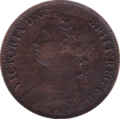 1891 FARTHING ( GEF ) - Farthing - Cambridgeshire Coins