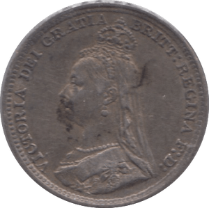 1891 MAUNDY THREEPENCE ( GVF ) - Maundy Coins - Cambridgeshire Coins