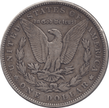 1891 MORGAN DOLLAR USA - SILVER WORLD COINS - Cambridgeshire Coins
