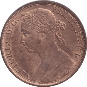 1891 PENNY ( BU ) - Penny - Cambridgeshire Coins