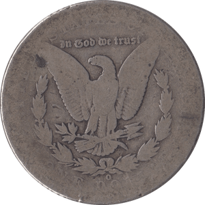 1891 SILVER MORGAN DOLLAR USA NEW ORLEANS MINT - SILVER WORLD COINS - Cambridgeshire Coins
