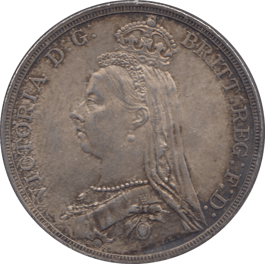 1892 CROWN ( EF ) 1 - Crown - Cambridgeshire Coins