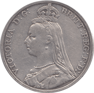 1892 CROWN ( VF ) 2 - Crown - Cambridgeshire Coins