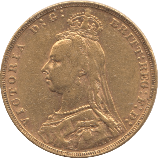 1892 GOLD SOVEREIGN ( EF ) 2 - Sovereign - Cambridgeshire Coins