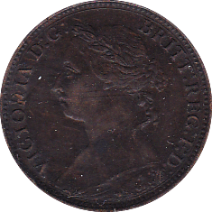 1893 FARTHING ( GEF ) - Farthing - Cambridgeshire Coins