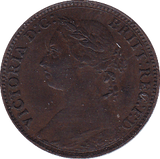 1893 FARTHING ( UNC ) - Farthing - Cambridgeshire Coins