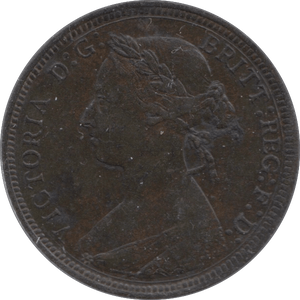 1893 HALFPENNY ( EF ) 2 - Halfpenny - Cambridgeshire Coins