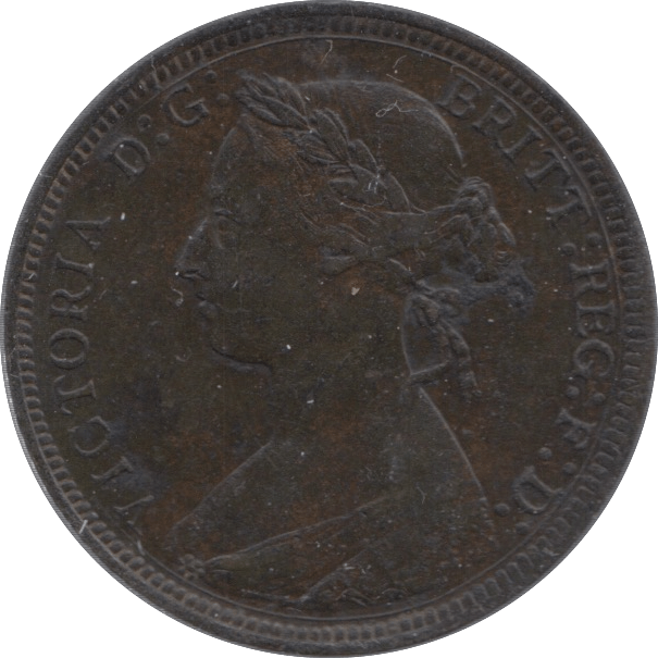 1893 HALFPENNY ( EF ) 2 - Halfpenny - Cambridgeshire Coins