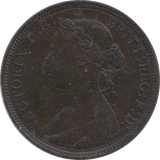 1893 HALFPENNY ( EF ) 2 - Halfpenny - Cambridgeshire Coins